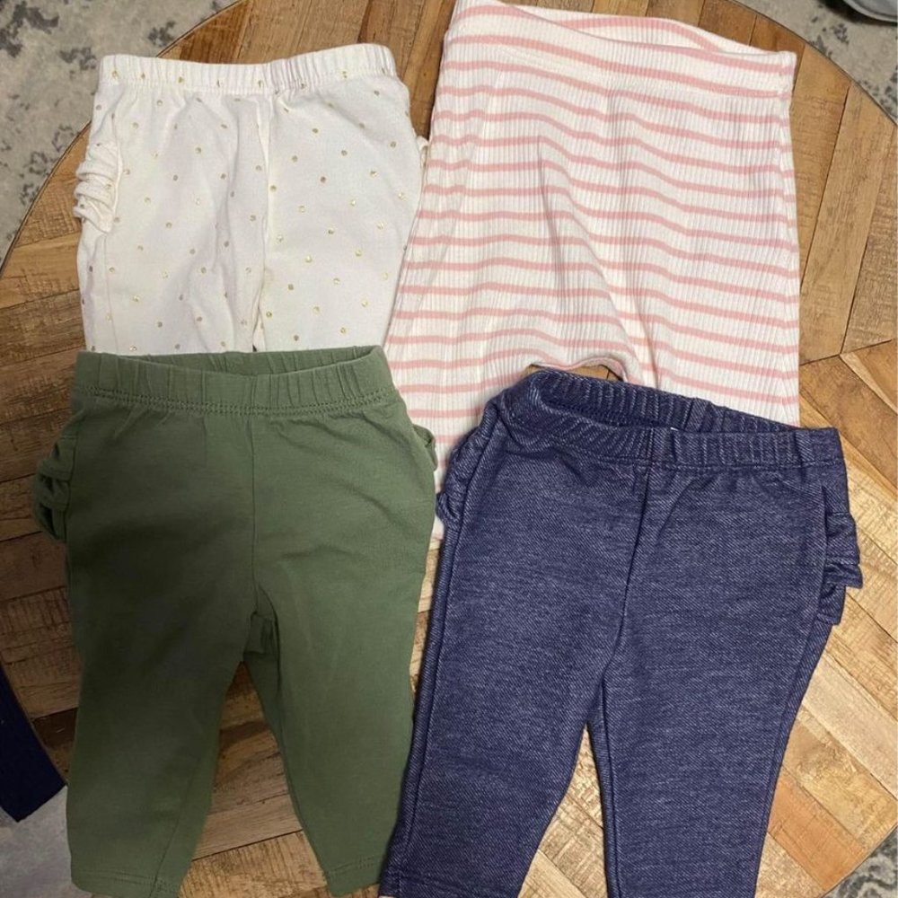Old Navy 0-3 Month Legging Bundle